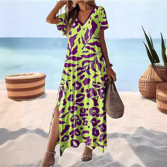 Floral Print Maxi Skirt