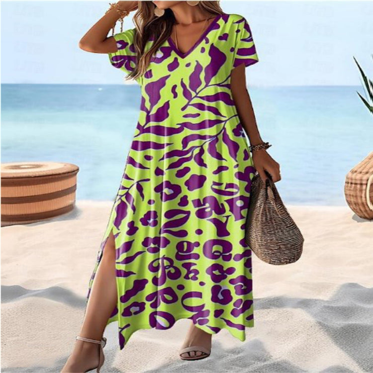 Floral Print Maxi Skirt