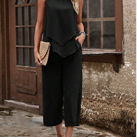 summer camisole pants set summer camisole pants set
