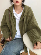 Elegant plus size knitted cardigans designed for comfort and style in colder seasons