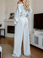 Elegant plus size crop tops paired with wide leg pants for a stylish and comfortable fashion statement.