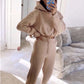 Jogging Suits For Women 2 Piece Sweatsuits Tracksuits Sexy Long Sleeve HoodieCasual Fitness Sportswear.