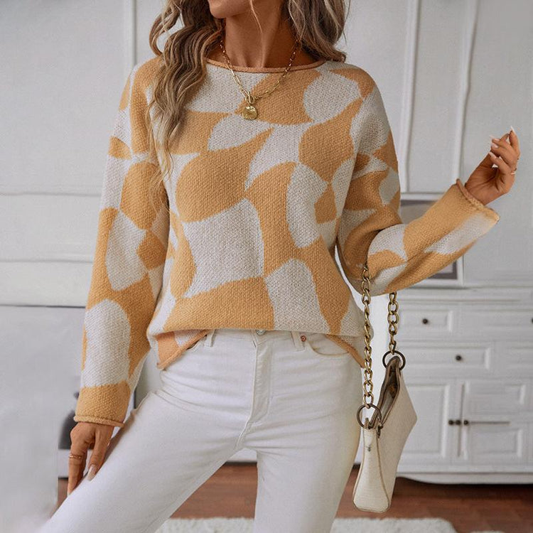 Cozy chic sweater perfect for stylish winter layering and comfortable warmth