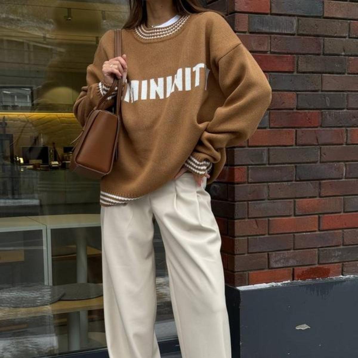 Cozy sweater perfect for chilly days, providing warmth and comfort with stylish design.