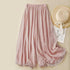 Tight Waist Cotton Linen Wide Leg Pants Loose And Elegant.