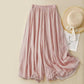 Tight Waist Cotton Linen Wide Leg Pants Loose And Elegant.