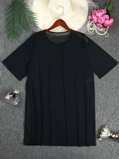 Plus Size Blouse Bikini Swimsuit For Women.