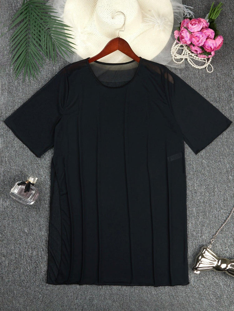 Plus Size Blouse Bikini Swimsuit For Women.