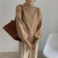 Stylish Apricot Long Sleeve Pullover perfect for elegant and comfortable casual wear