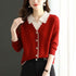 Fake Two-piece Knitted Sweaters Top For Women.