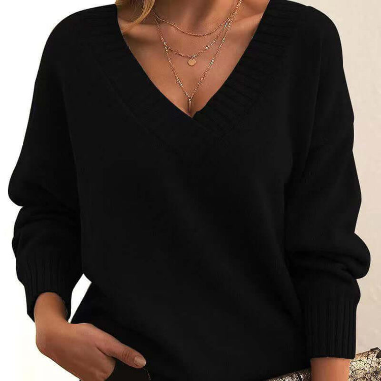 V-Neck Sweater.