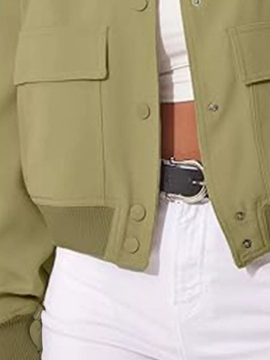 Plus size long sleeve jacket featuring full size coverage, ideal for stylish and comfortable outerwear options.