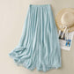 Tight Waist Cotton Linen Wide Leg Pants Loose And Elegant.