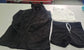 3pcs Womens Clothing Long Sleeve Crop Tank Top And Drawstring Shorts Pajama Set.