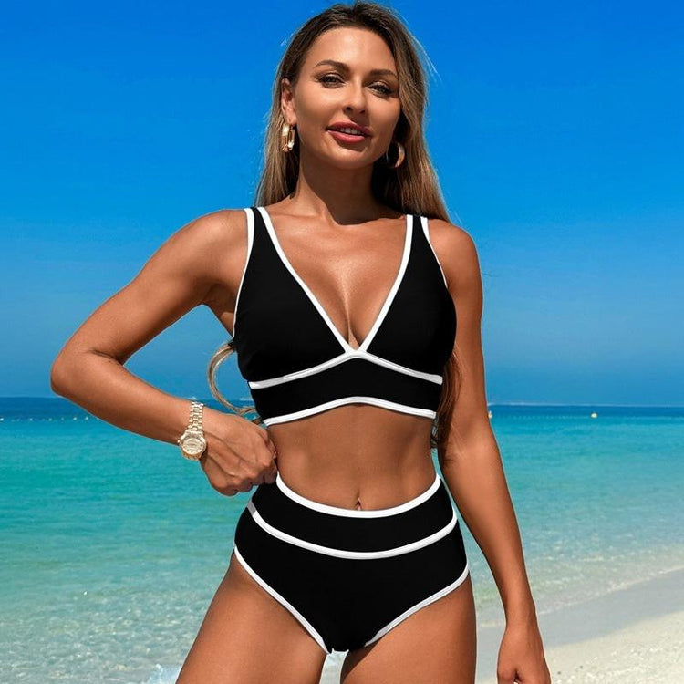 Fashion Bikini Split Swimsuit For Women.