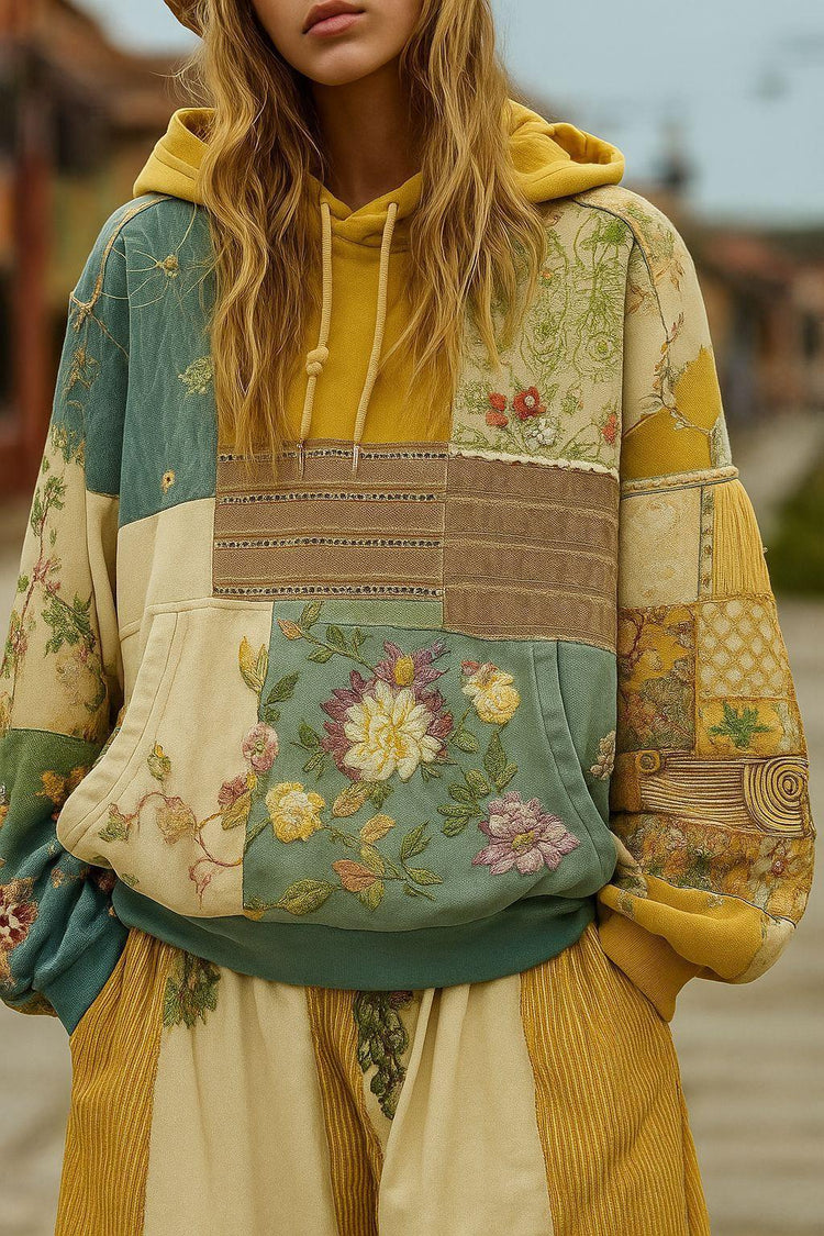 Digital Printed Pullover Sweater.