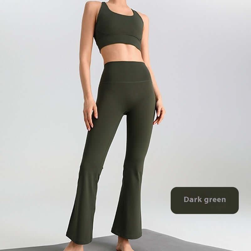 Fitness Yoga Sports Dance Drooping Wide-leg Pants.