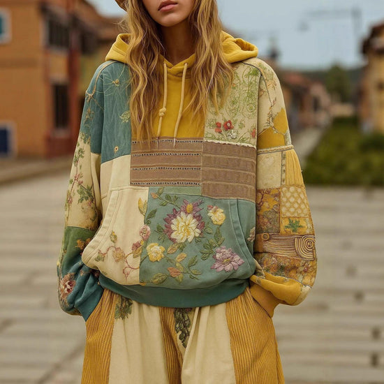 Digital Printed Pullover Sweater.