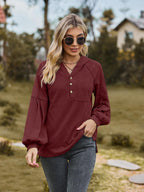 Cable-Knit Dropped Shoulder Hoodie.