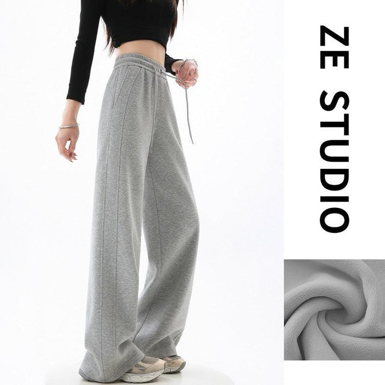 Stylish high waist wide-leg pants for a modern and comfortable look, perfect for formal and casual occasions.