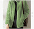 Double Faced Fleece Warm High Neck Sweater Women Cardigan.