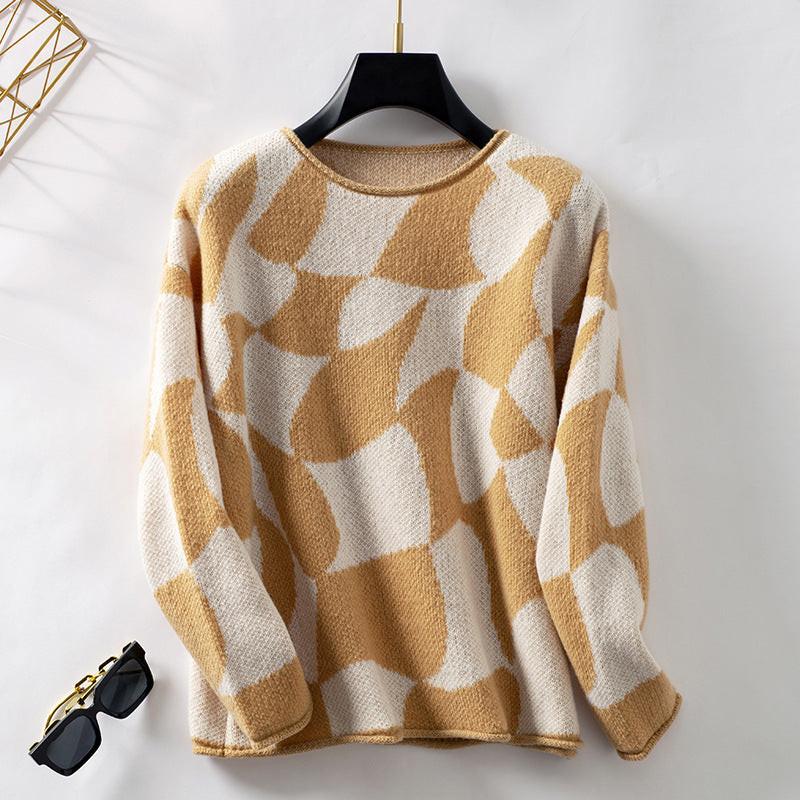 Cozy chic sweater perfect for stylish winter layering and comfortable warmth