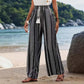 Black Korean Style Straight-leg Pants Women&