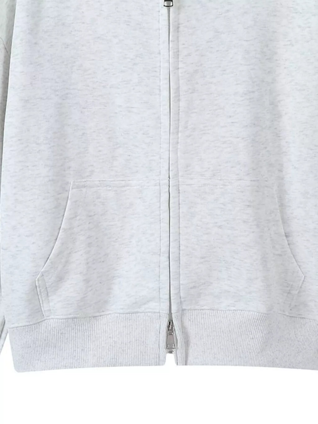 Plus size zip-up hoodie designed for comfort and style, perfect for casual wear and layering