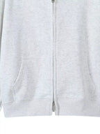 Plus size zip-up hoodie designed for comfort and style, perfect for casual wear and layering
