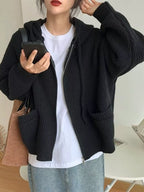 Elegant plus size knitted cardigans designed for comfort and style in colder seasons