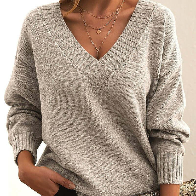V-Neck Sweater.