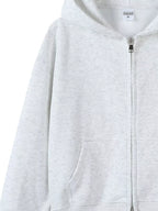 Plus size zip-up hoodie designed for comfort and style, perfect for casual wear and layering