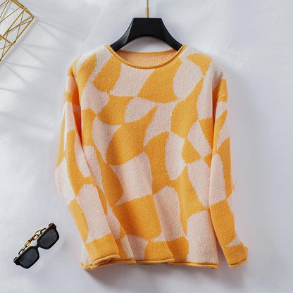 Cozy chic sweater perfect for stylish winter layering and comfortable warmth