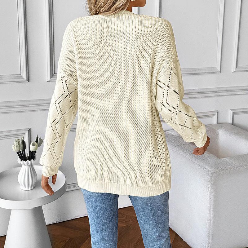 Elegant pullover sweater showcasing refined style and comfortable fit for sophisticated wardrobe choices