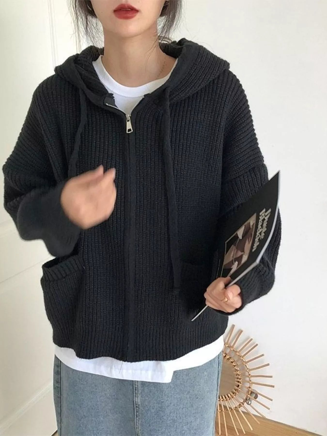 Elegant plus size knitted cardigans designed for comfort and style in colder seasons