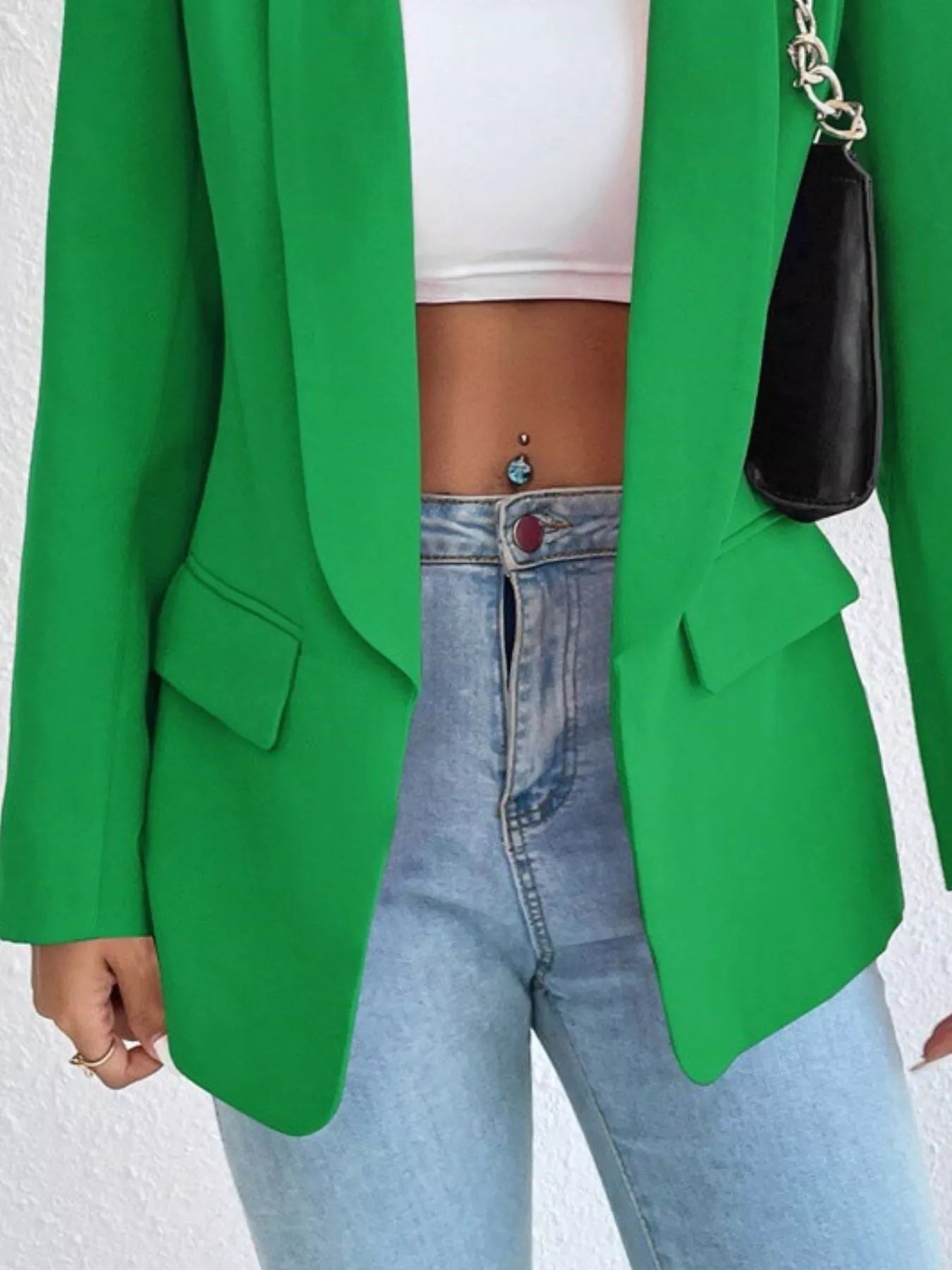 Elegant plus size casual blazer perfect for professional and stylish everyday wear