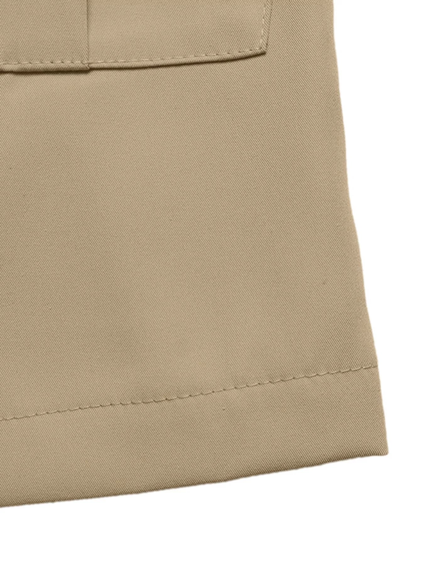 Button-Down Dropped Shoulder Outerwear.