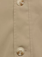 Button-Down Dropped Shoulder Outerwear.