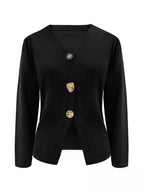 Button-Down Knit Cardigan.