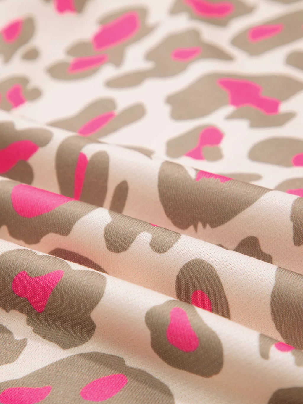 Leopard Print Zip-Up Hoodie.