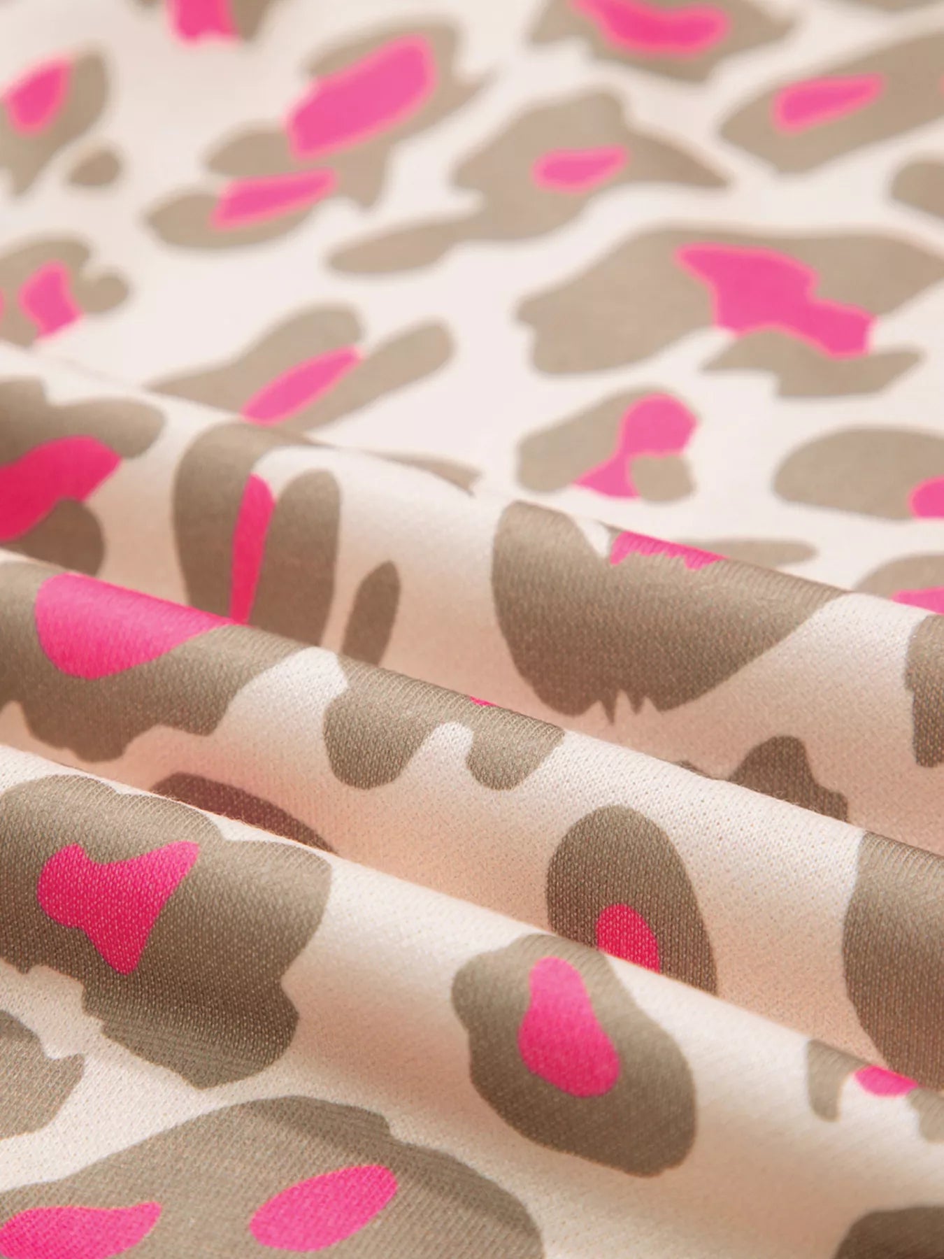 Leopard Print Zip-Up Hoodie.