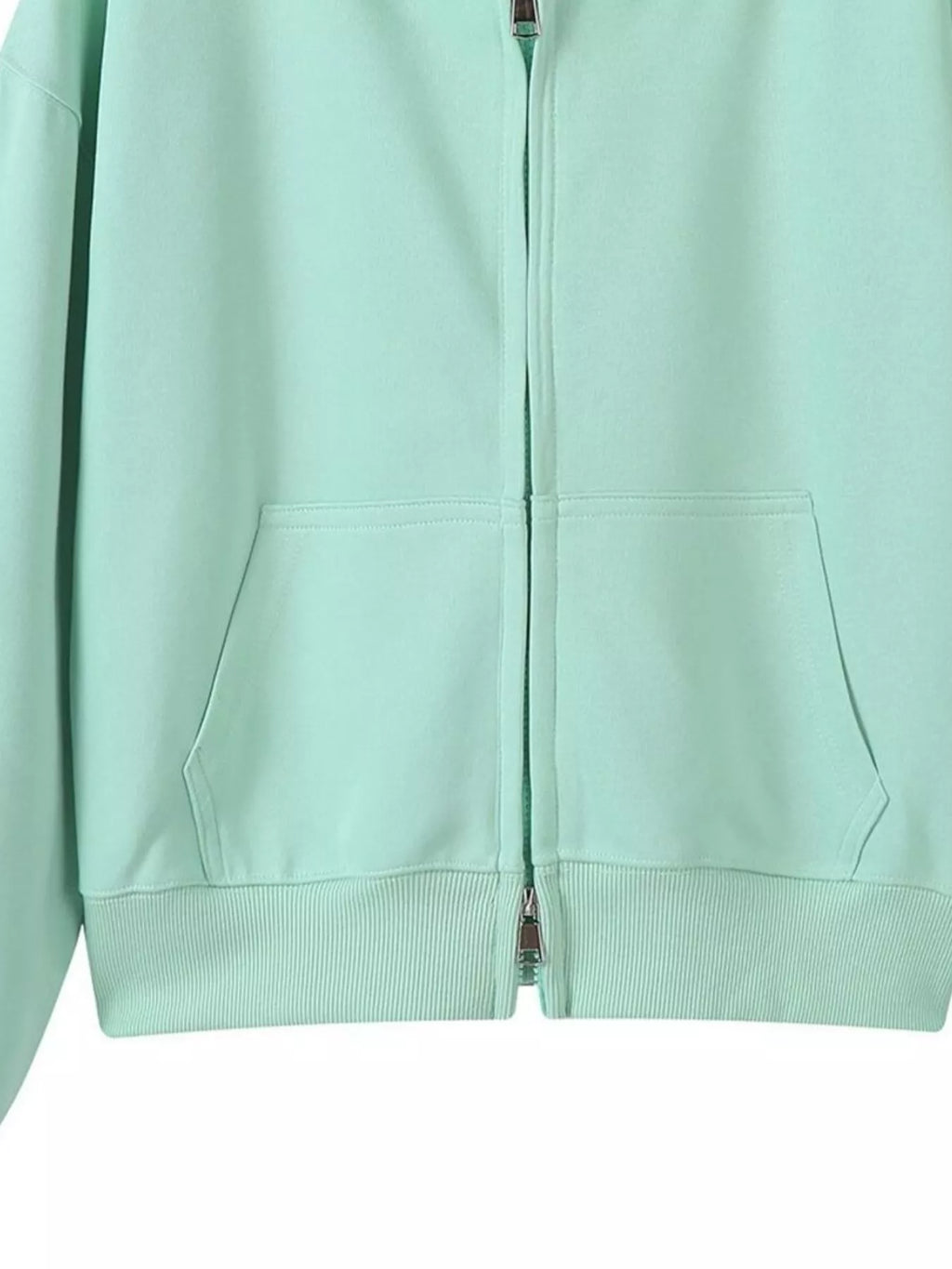 Plus size zip-up hoodie designed for comfort and style, perfect for casual wear and layering