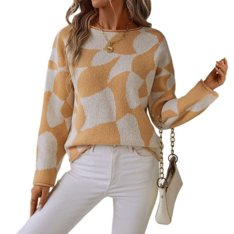 Cozy chic sweater perfect for stylish winter layering and comfortable warmth