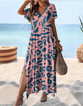 Floral Print Maxi Skirt