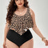 Bikini Leopard Print Swimsuit For Women.