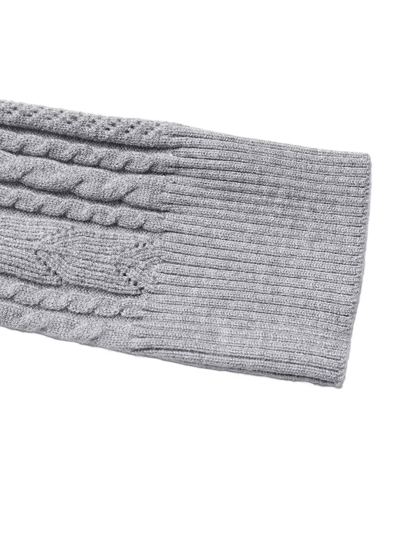 Cable Knit A-Line Sweater Dress.