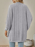Casual Knit Open Front Cardigan.