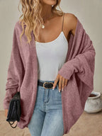 Casual Knit Open Front Cardigan.