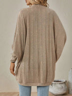 Casual Knit Open Front Cardigan.