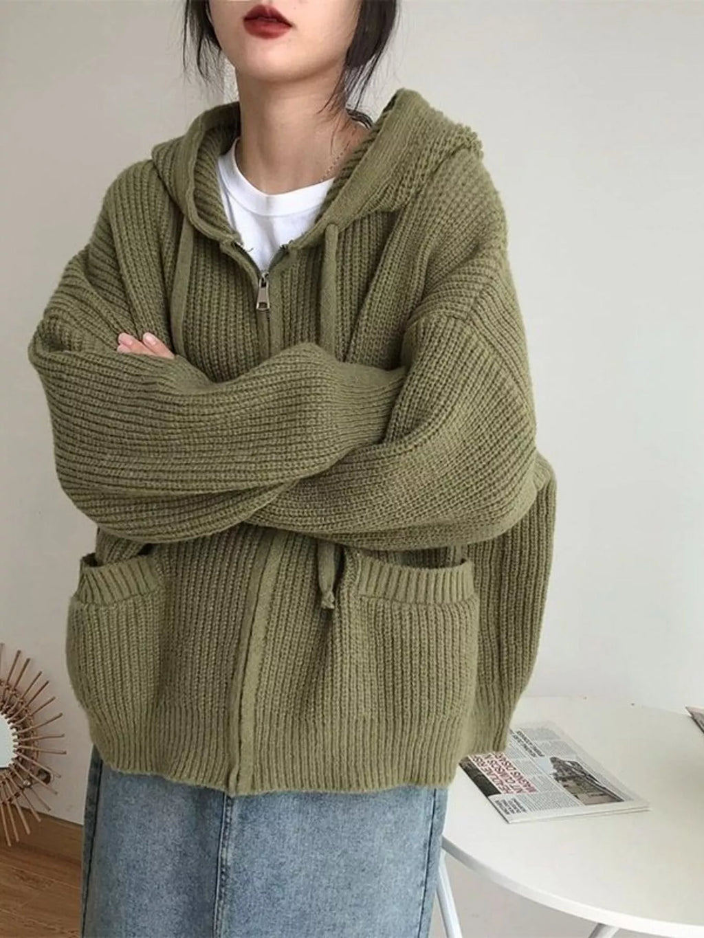 Elegant plus size knitted cardigans designed for comfort and style in colder seasons